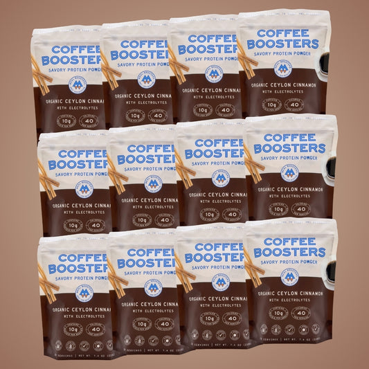 Coffee Boosters – Cinnamon (Pouches, Case of 12)
