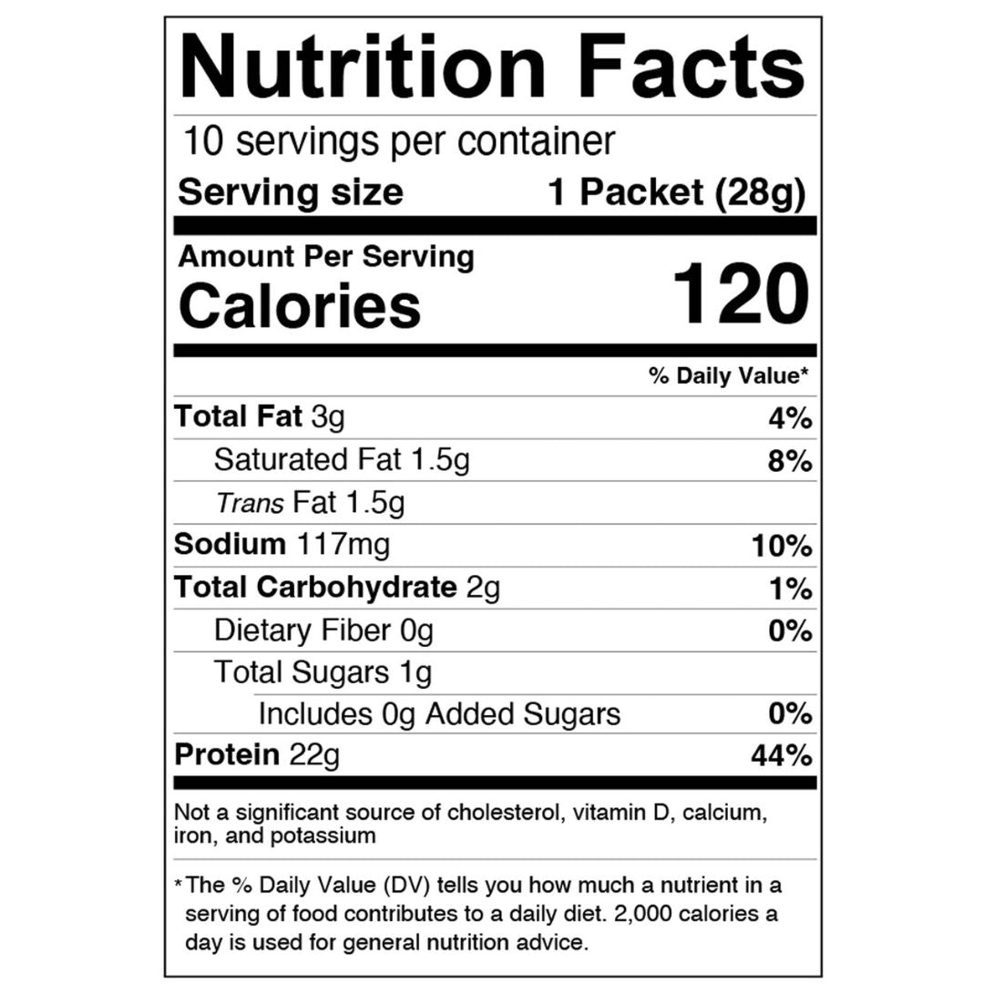 Muscle Boosters White Cheddar Savory Whey Protein Powder Nutrition Facts