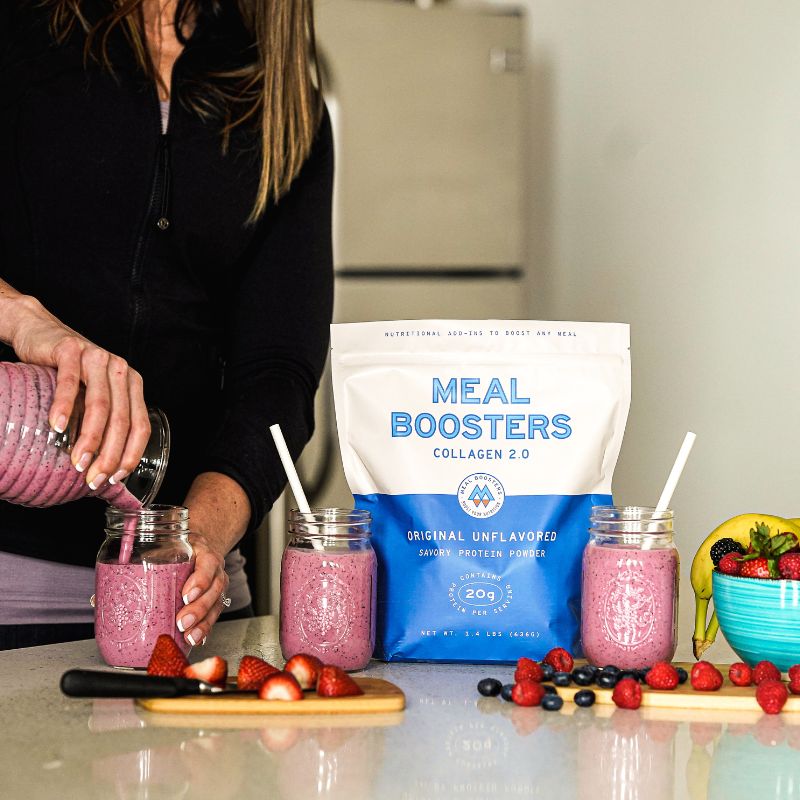 Unflavored Grass-Fed Collagen Peptides Smoothie