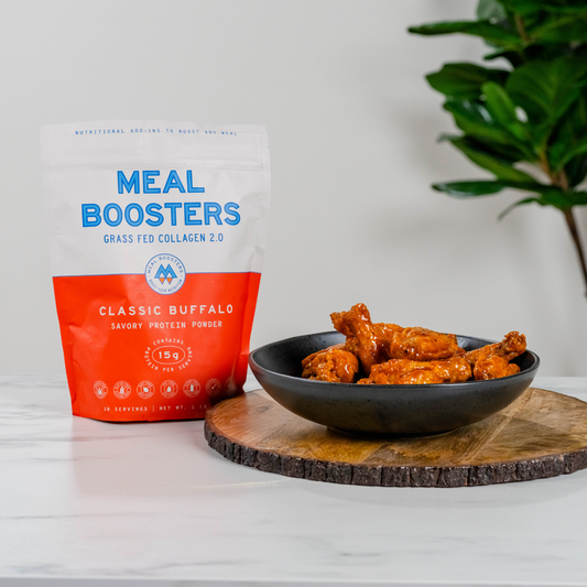 Classic Buffalo Savory Collagen Protein Chicken Wings