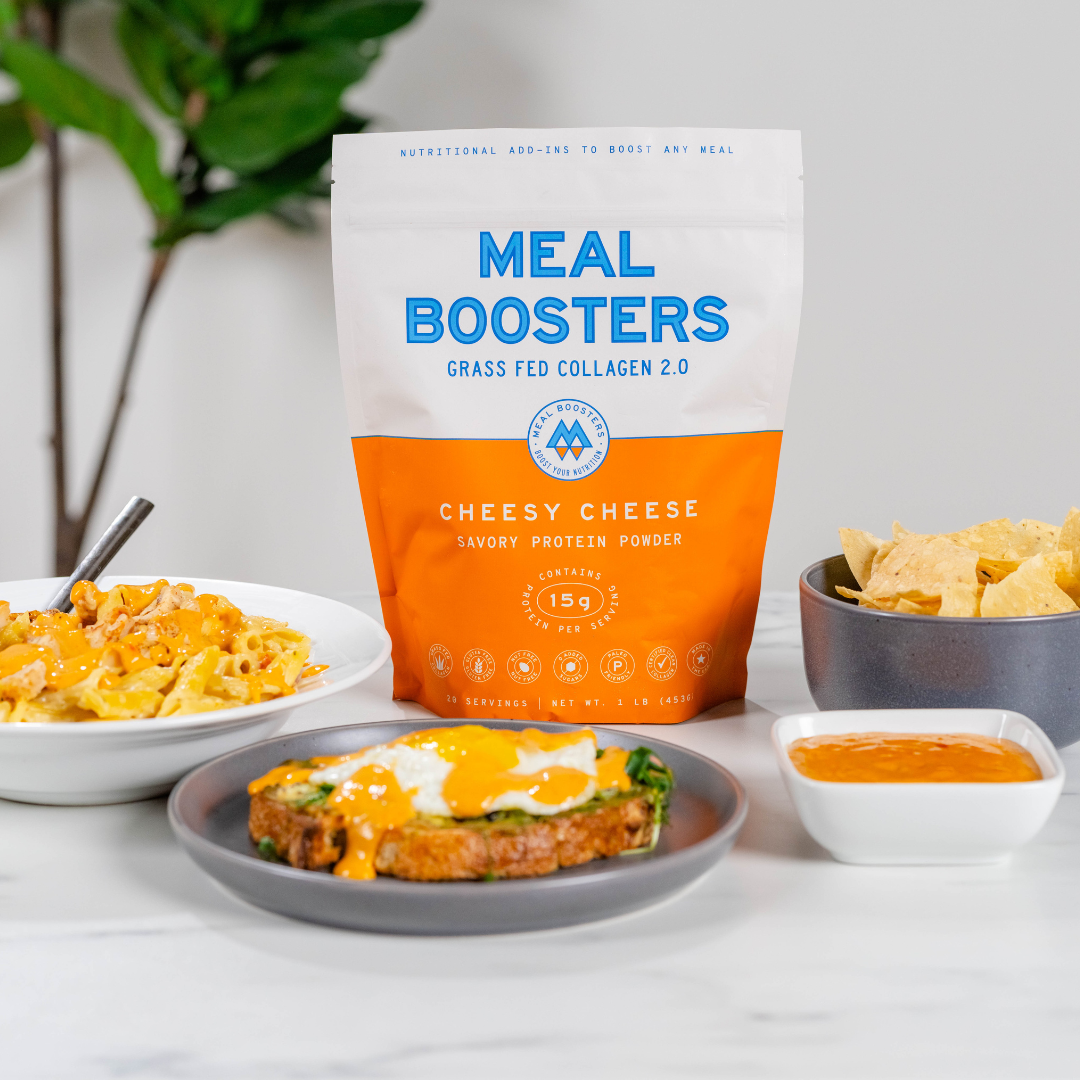 Cheesy Cheese Savory Collagen Protein Blend 20 Serving Bag