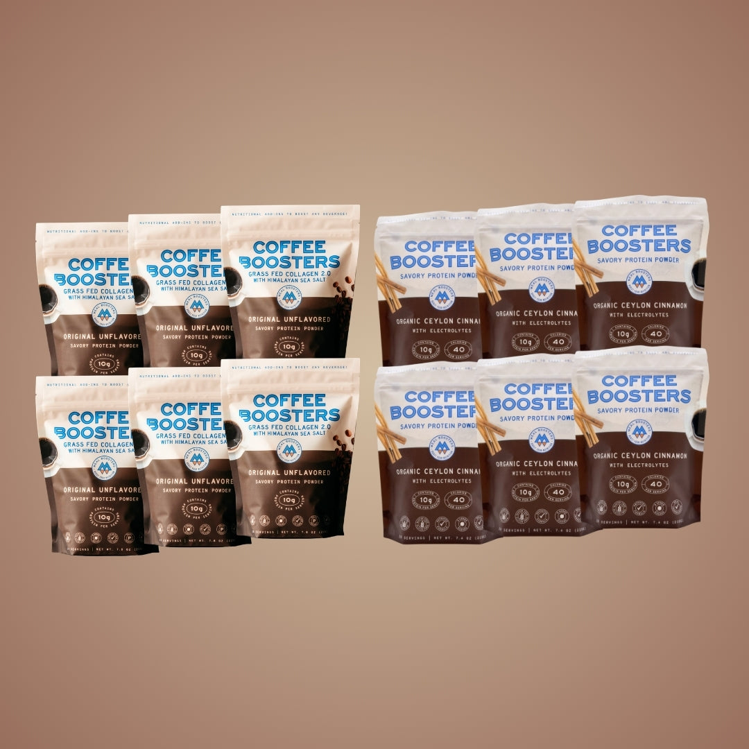 Coffee Boosters – Mixed (Pouches, Case of 12)
