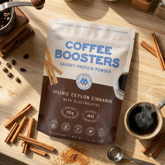 Limited Edition Cinnamon Coffee Boosters - Collagen + Electrolytes