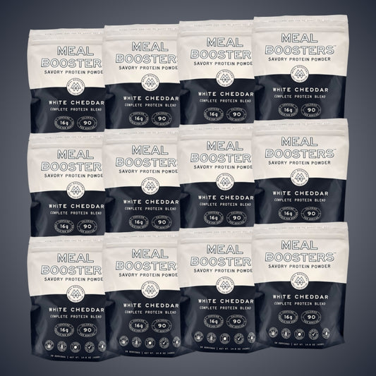 Meal Boosters – White Cheddar (Bulk Pouches, Case of 12)