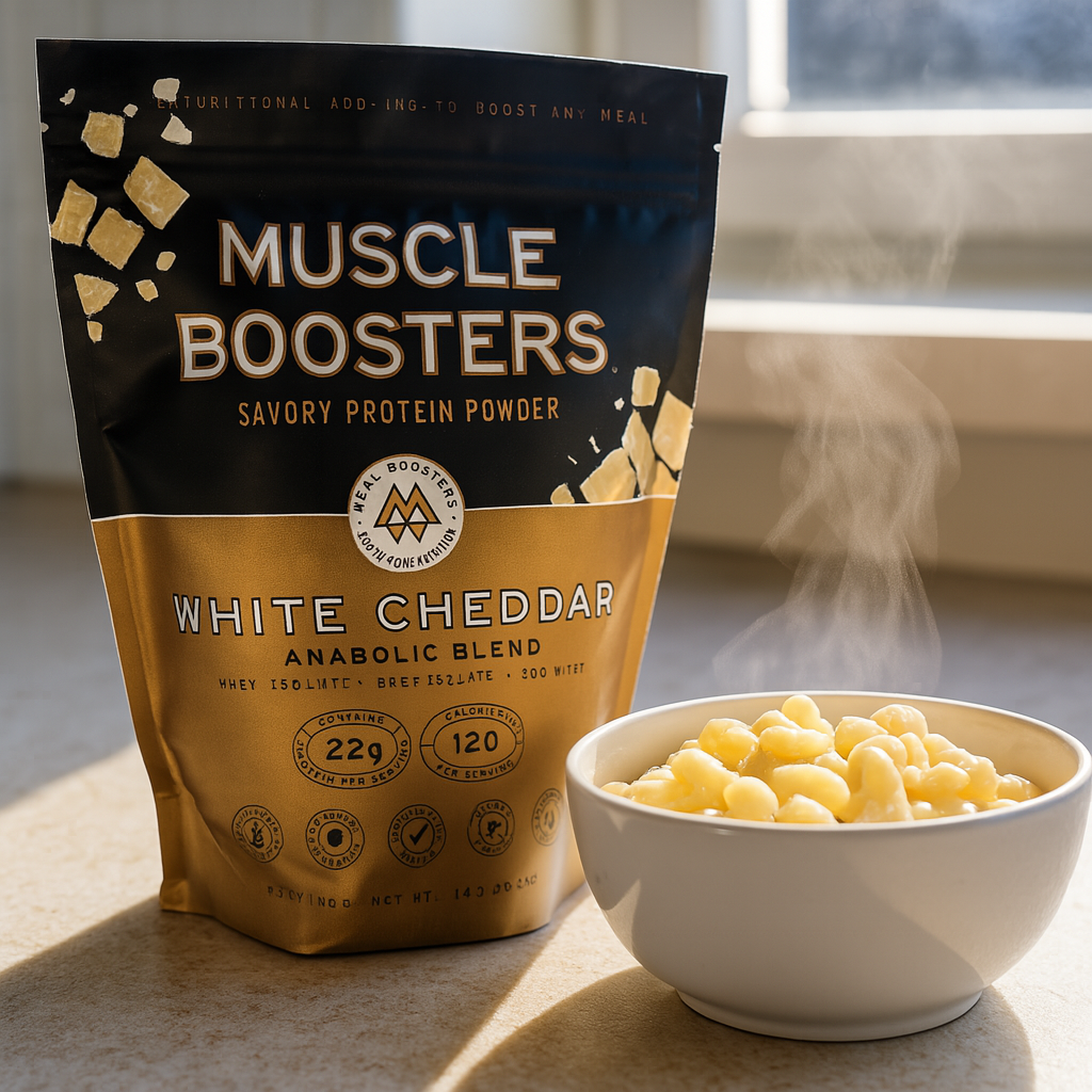 White Cheddar - Muscle Boosters Whey Protein Blend
