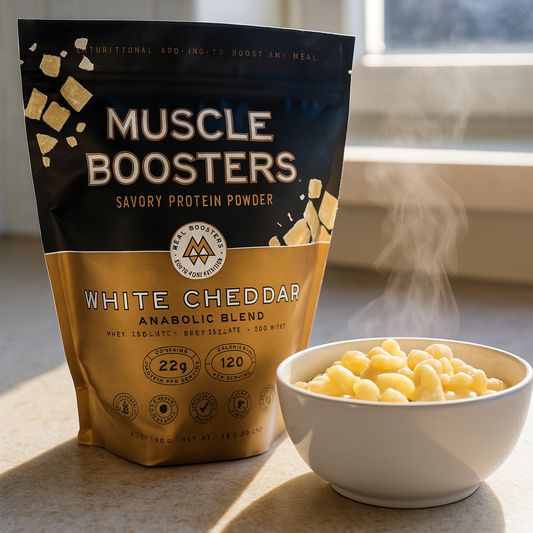 White Cheddar - Muscle Boosters Whey Protein Blend