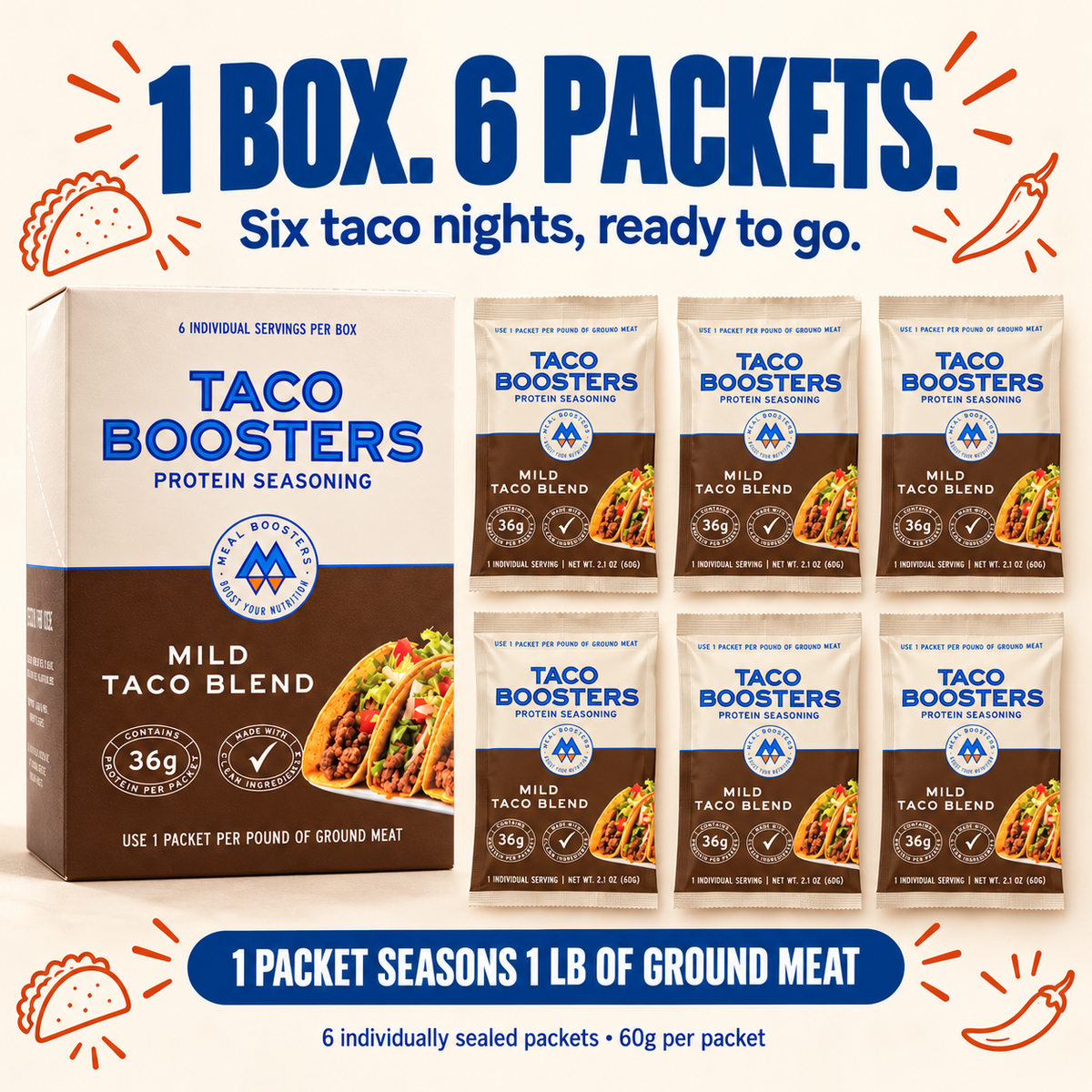 6 Packets (Box)