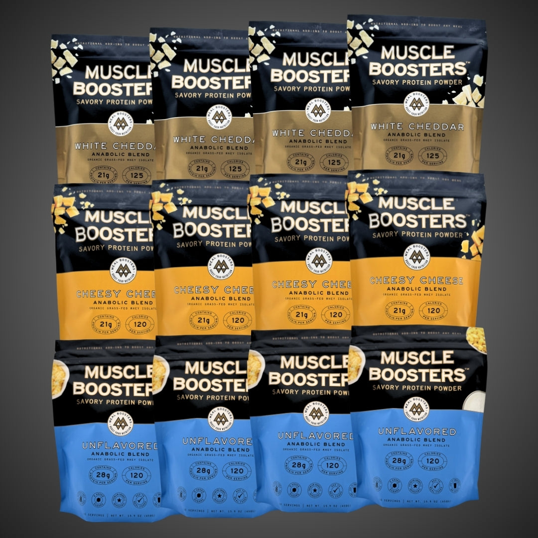Muscle Boosters – Mixed (Bulk Pouches, Case of 12)